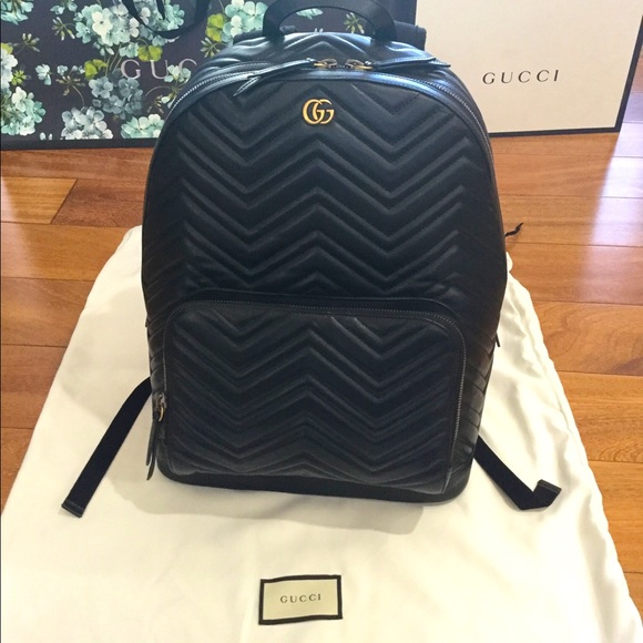 Gucci Other - Gucci Marmont Matelasse Backpack
